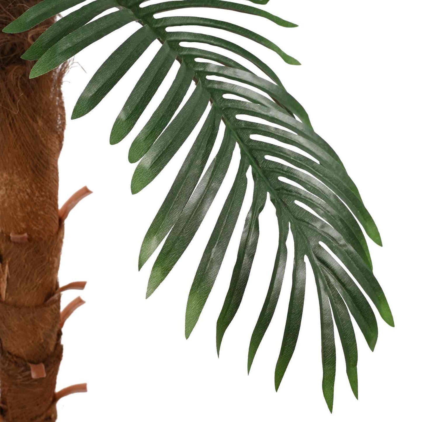 Künstlicher Cocuspalm Baum Grün 70 x 20 x 200 cm
