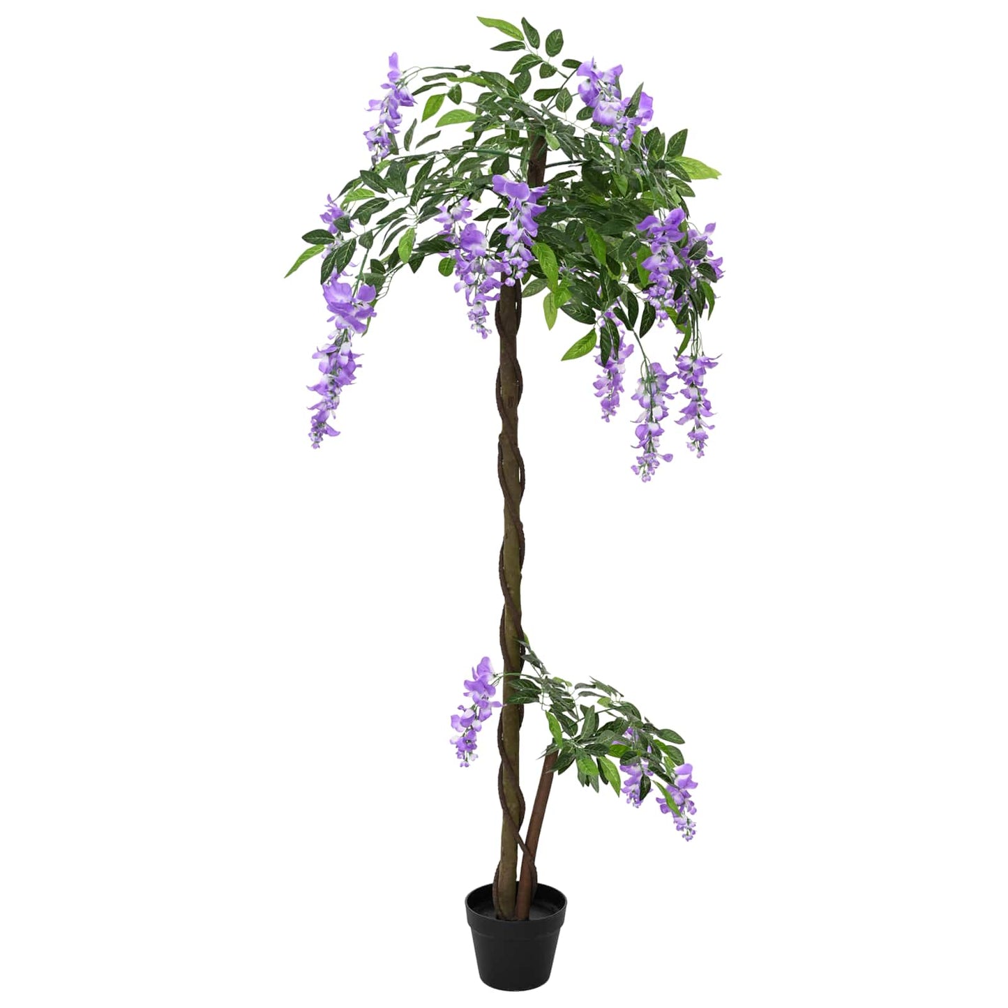 Künstlicher Bohnenblumenbaum Lila 80 x 18 x 160 cm