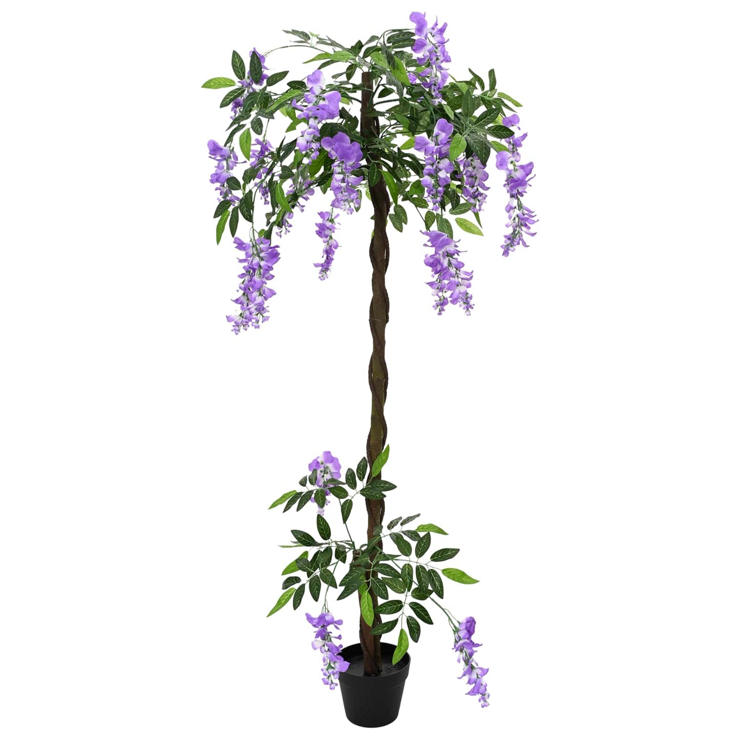 Künstlicher Bohnenblumenbaum Lila 80 x 18 x 160 cm