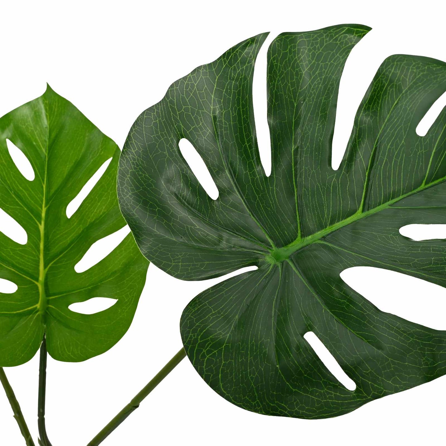 Künstliche Monstera Pflanze Grün 70 x 16 x 130 cm