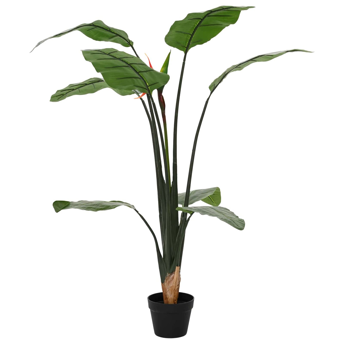 Künstliche Strelitzia-Pflanze Grün 70 x 18 x 155 cm