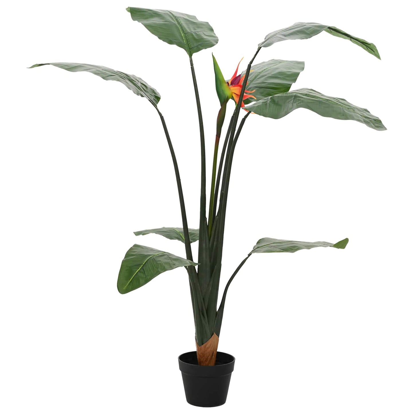 Künstliche Strelitzia-Pflanze Grün 70 x 18 x 155 cm