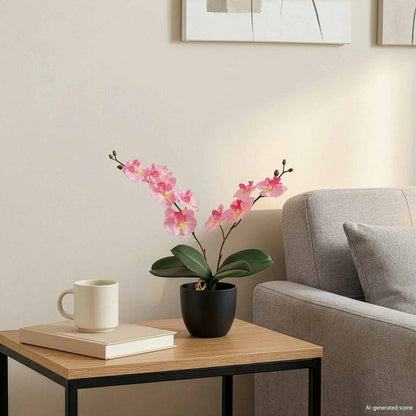 Künstliche Orchideen Pflanze Rosa 36 x 10 x 30 cm