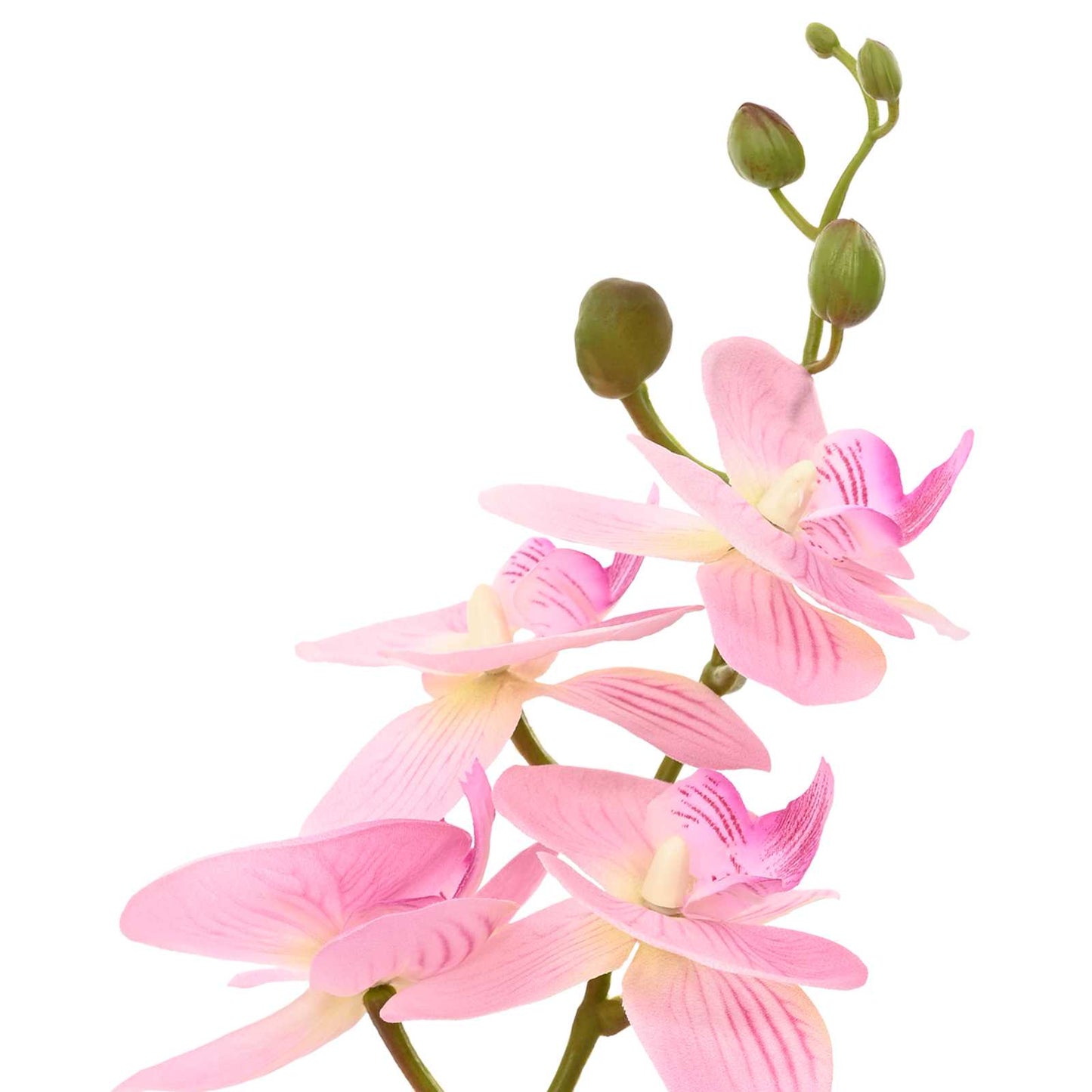 Künstliche Orchideenpflanze mit Topf Rosa 45 x 15 x 65 cm