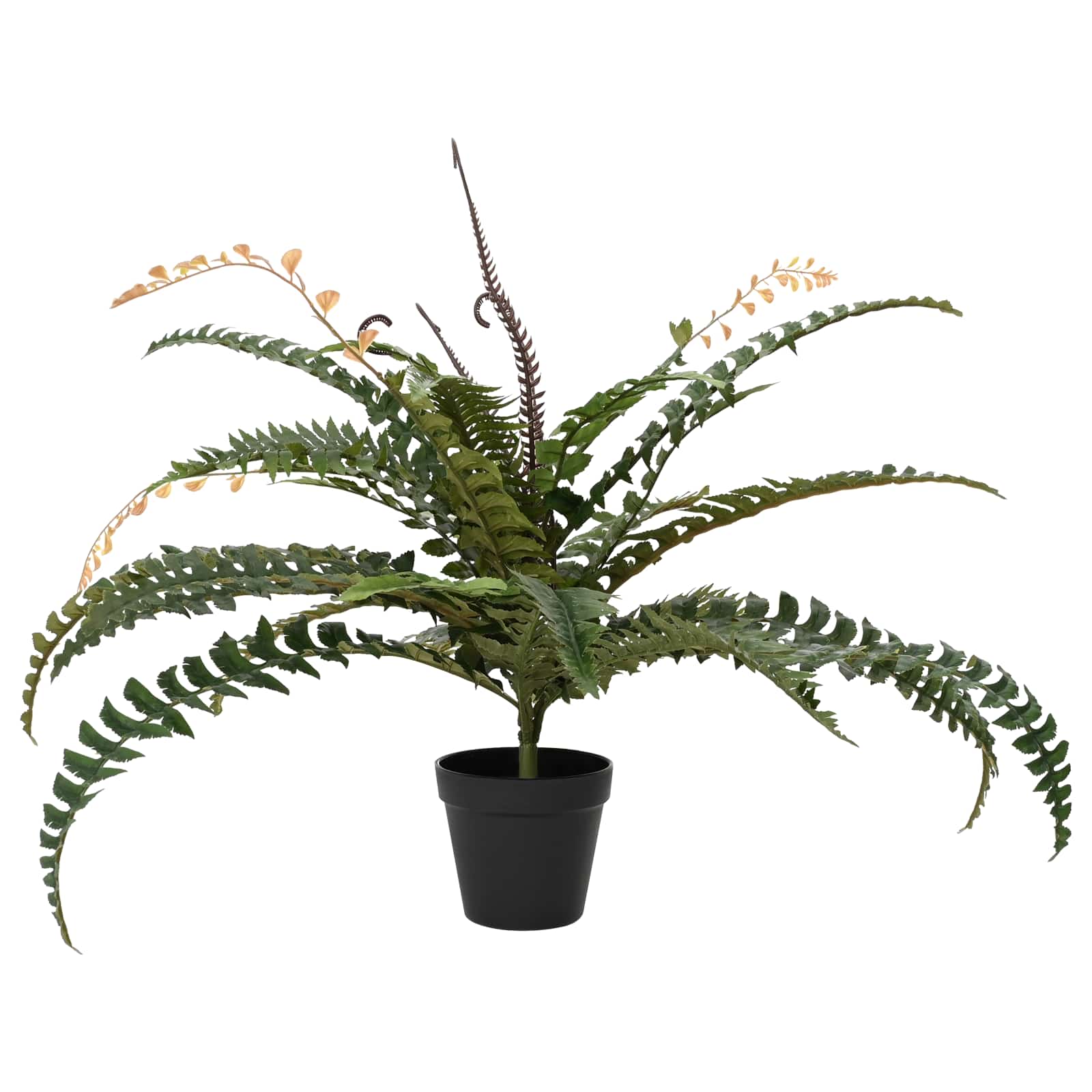 Künstlicher Farnbaum Grün 58 x 13 x 60 cm Stoff und PE