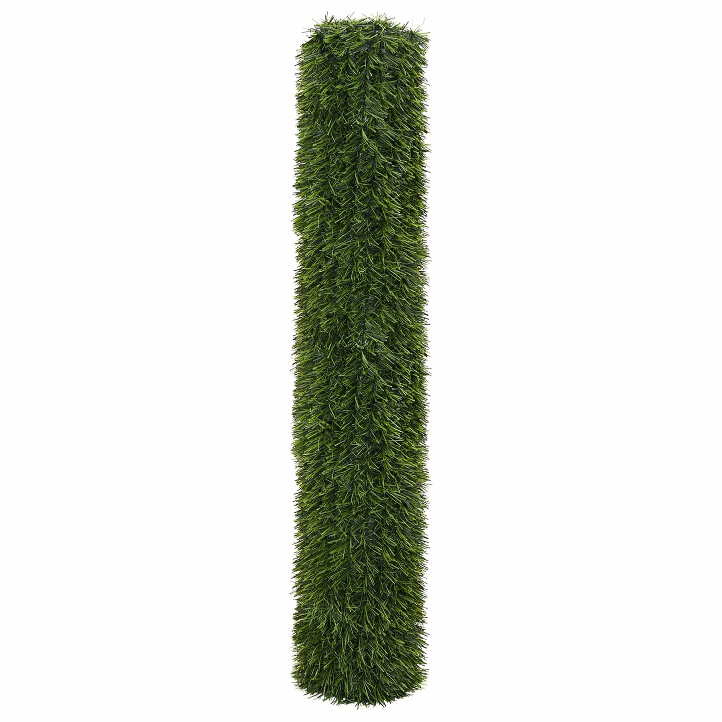 Künstlicher Zaun Hellgrün 1,5 x 3 m PVC und Stahl