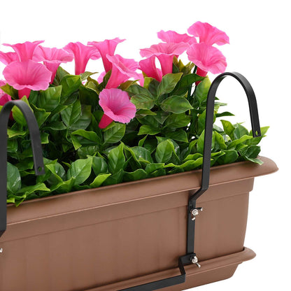 Künstliche Blumen Purpurrot 55 x 20 x 55 cm PE and Steel