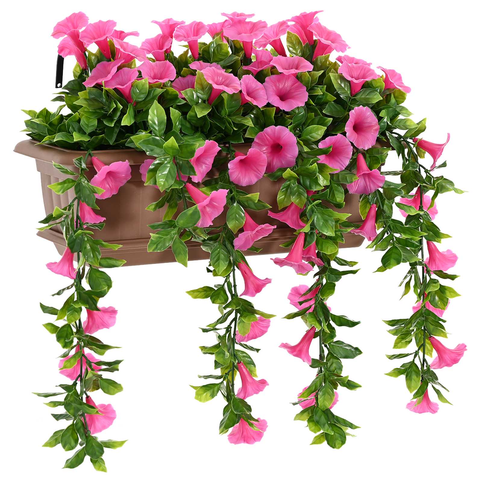 Künstliche Blumen Purpurrot 55 x 20 x 55 cm PE and Steel