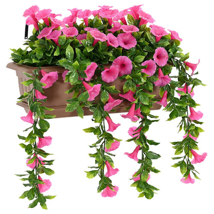 Künstliche Blumen Purpurrot 55 x 20 x 55 cm PE and Steel