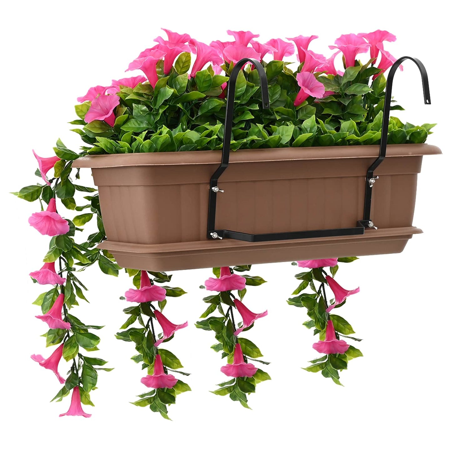 Künstliche Blumen Purpurrot 55 x 20 x 55 cm PE and Steel
