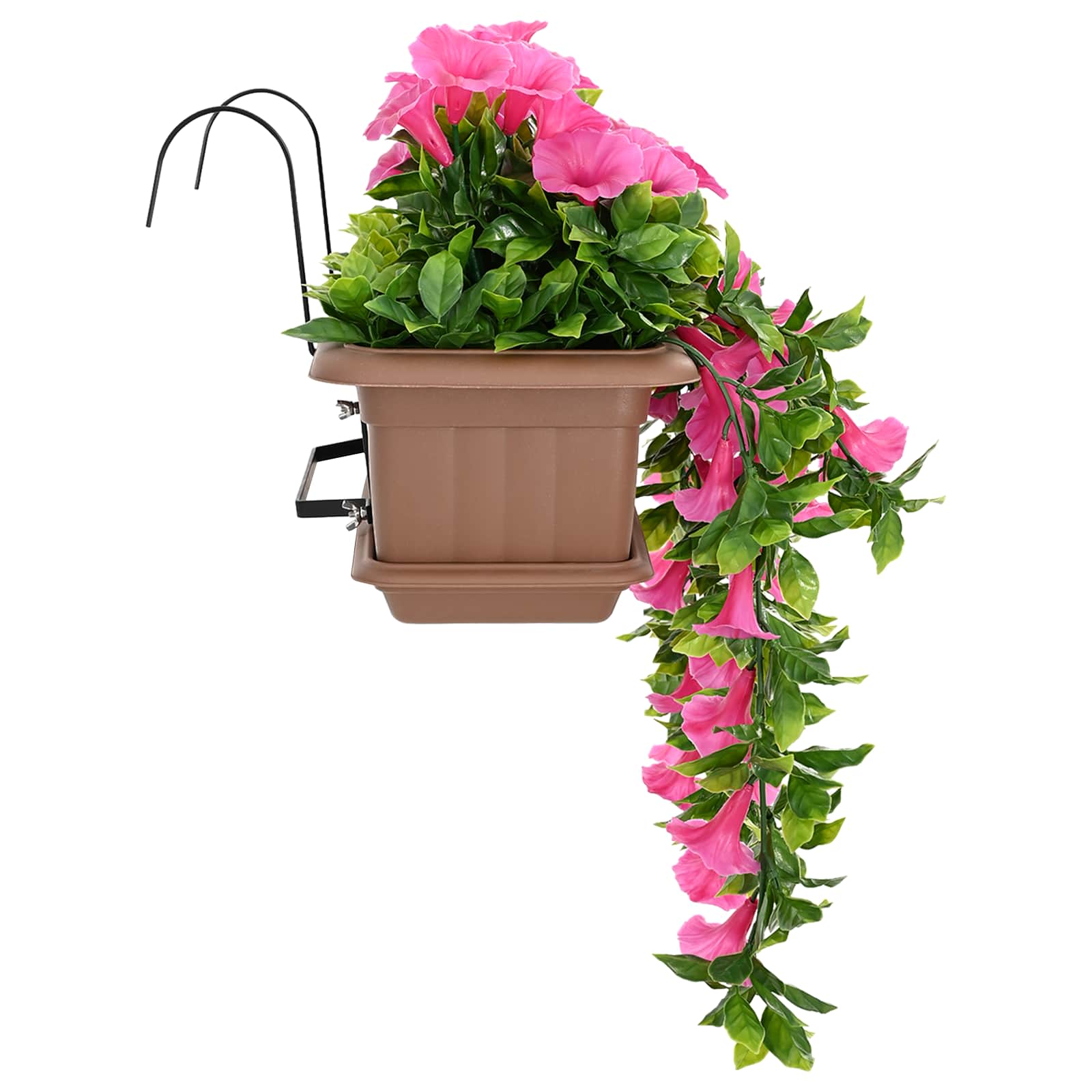Künstliche Blumen Purpurrot 55 x 20 x 55 cm PE and Steel