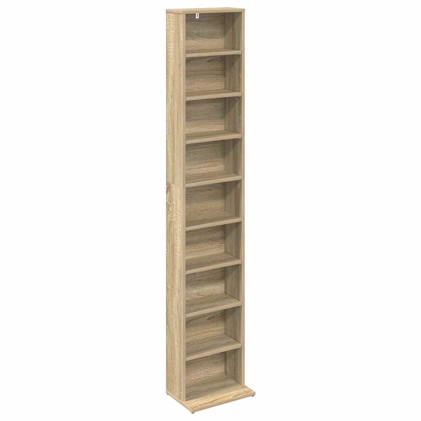 CD Regal Sonoma-Eiche 33 x 23,5 x 175 cm Holzwerkstoff