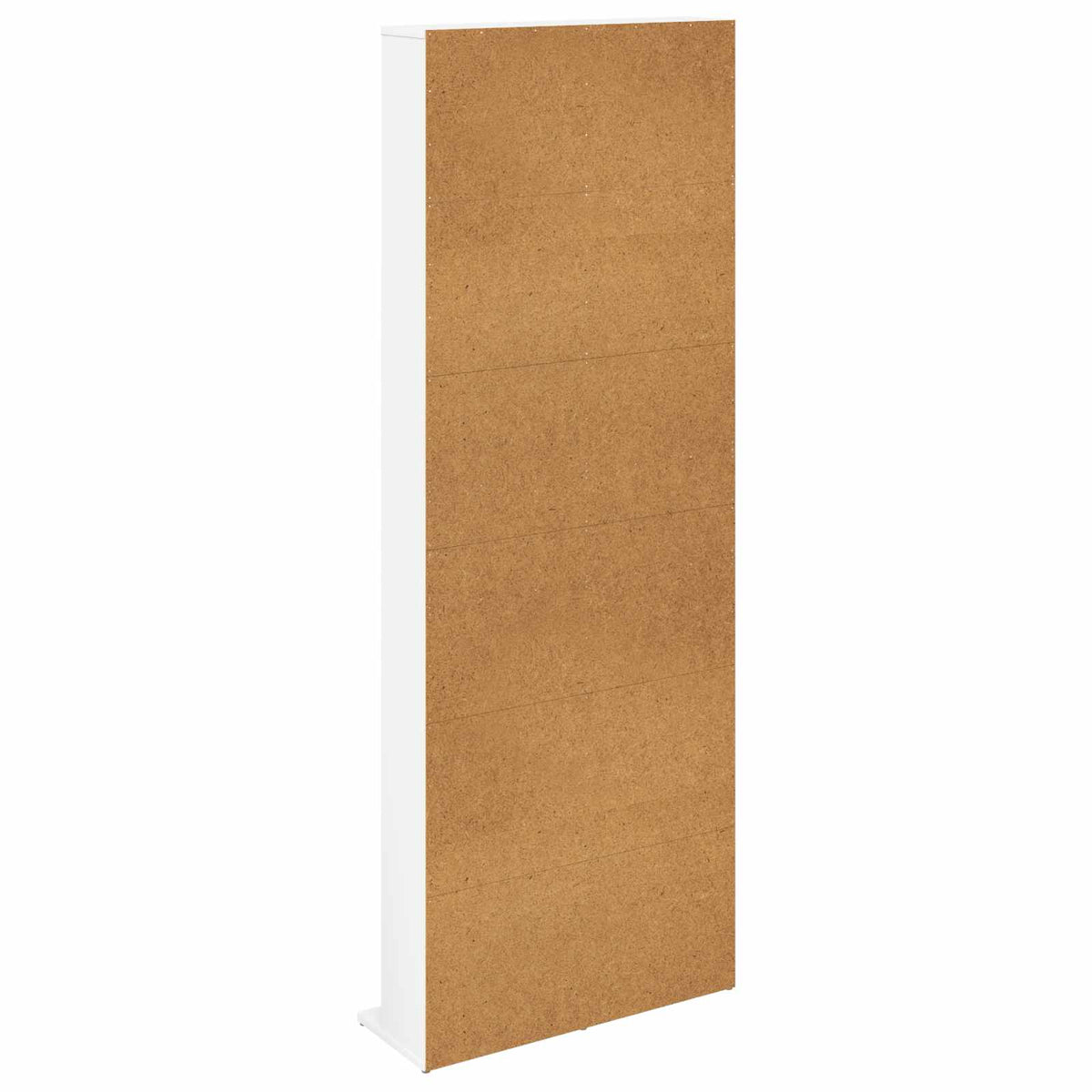 CD Regal Weiß 65 x 23,5 x 175 cm Holzwerkstoff