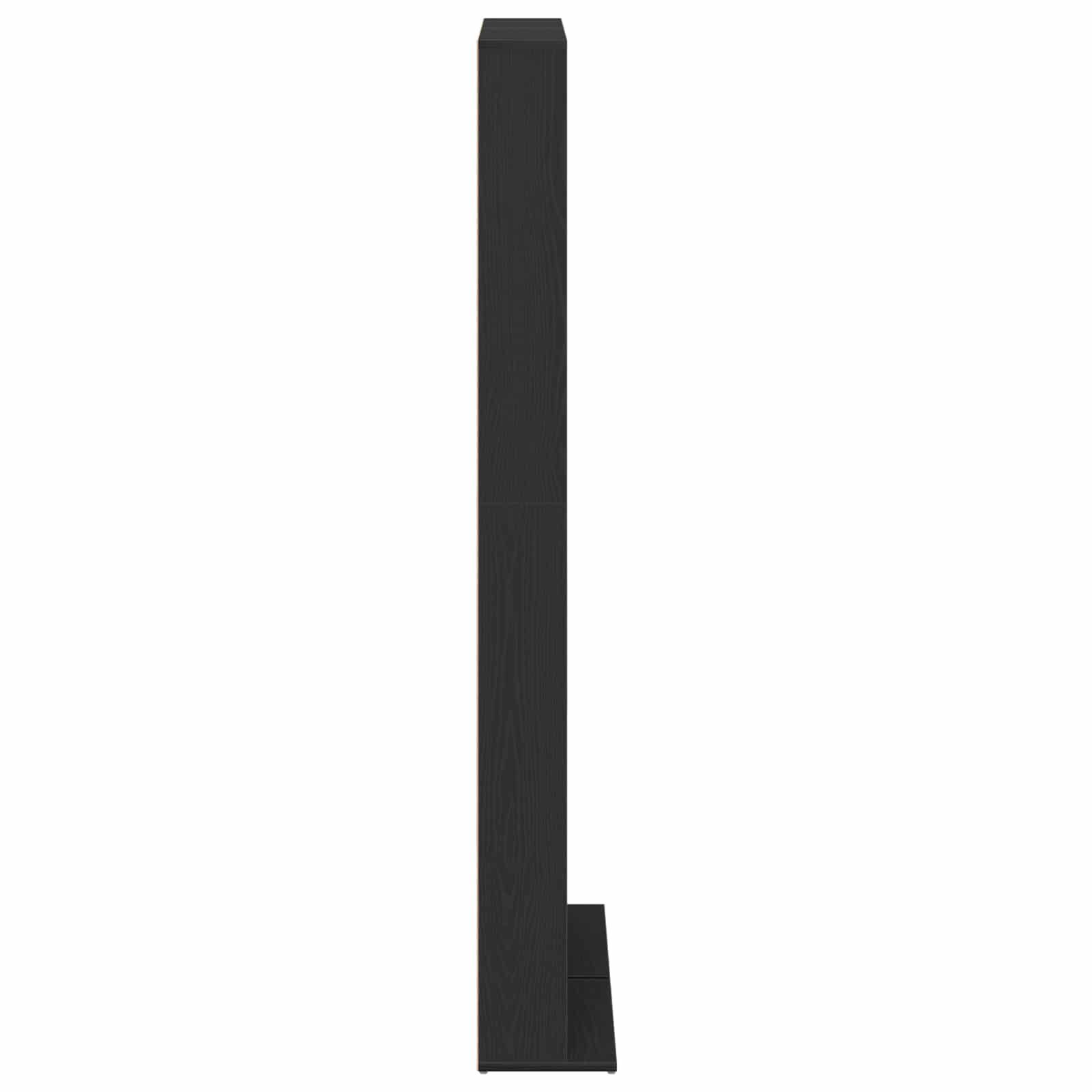 CD Regal Schwarze Eiche 65 x 23,5 x 175 cm Holzwerkstoff