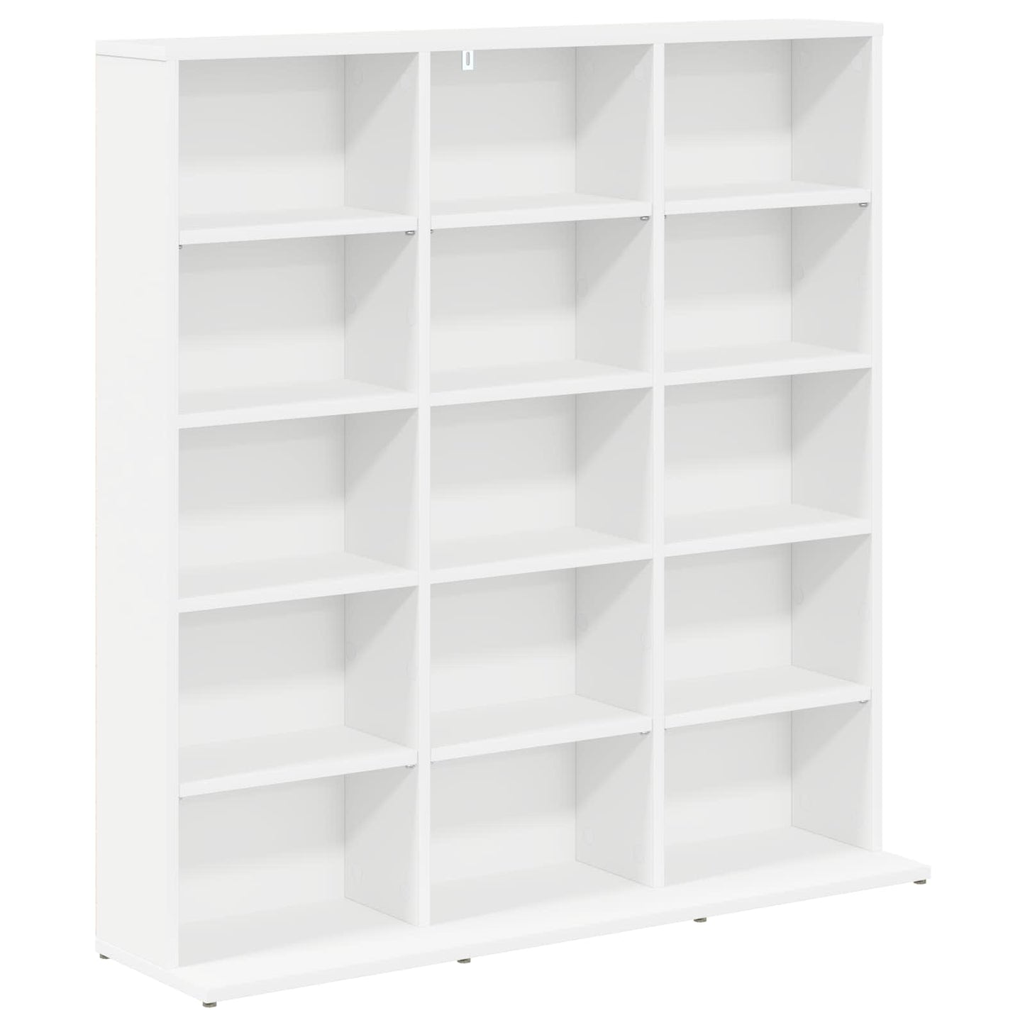 CD Regal Weiß 96 x 23,5 x 97,5 cm Holzwerkstoff