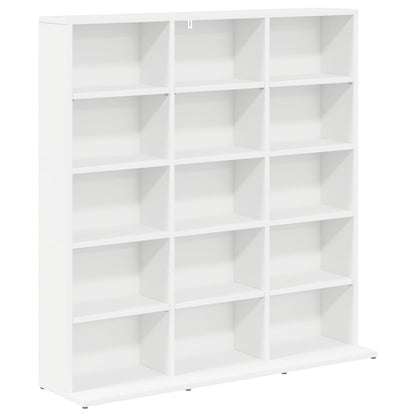 CD Regal Weiß 96 x 23,5 x 97,5 cm Holzwerkstoff
