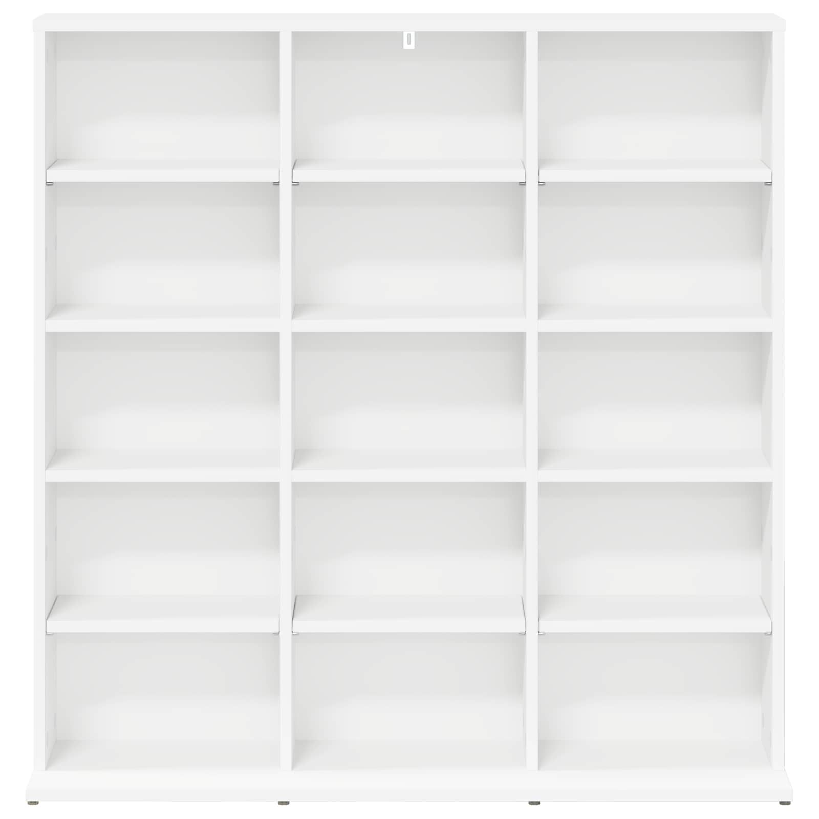 CD Regal Weiß 96 x 23,5 x 97,5 cm Holzwerkstoff