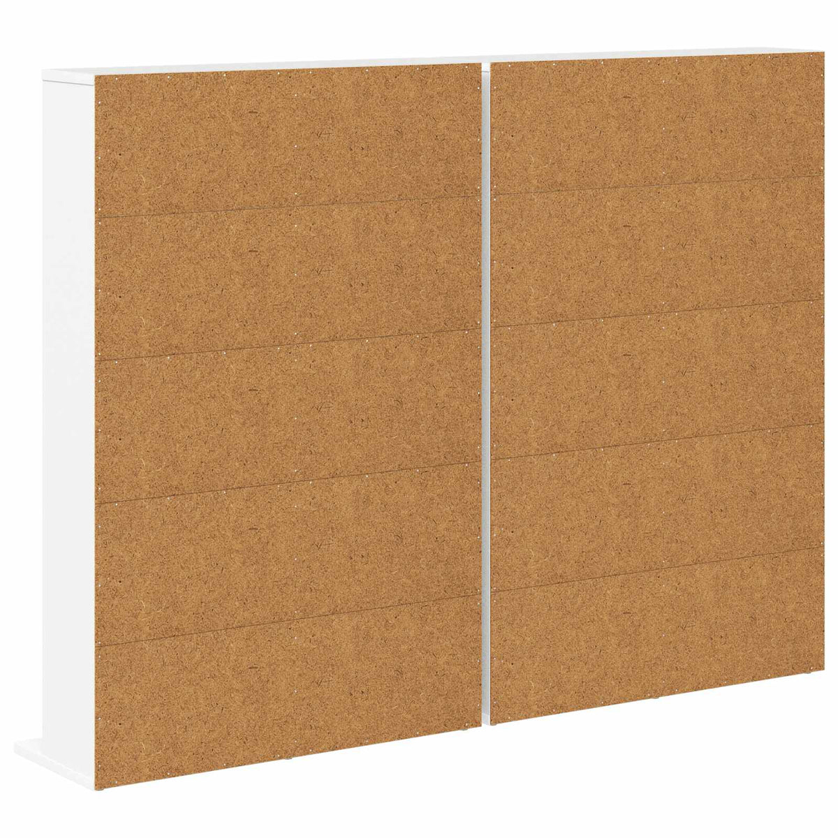 CD Regal 2 Stk. Weiß 65 x 23,5 x 97,5 cm Holzwerkstoff