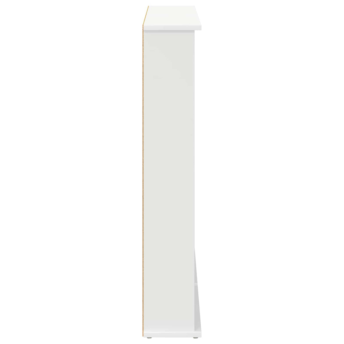 CD Regal 2 Stk. Weiß 60 x 17 x 92 cm Holzwerkstoff