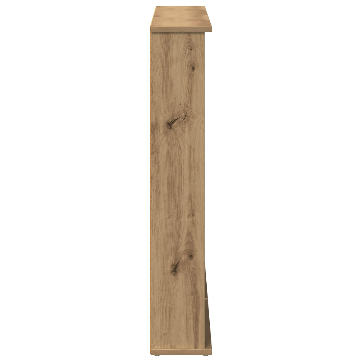 CD Regal 2 Stk. Artisan-Eiche 60 x 17 x 92 cm Holzwerkstoff