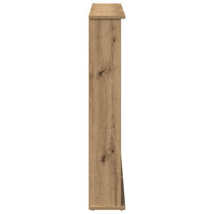 CD Regal 2 Stk. Artisan-Eiche 60 x 17 x 92 cm Holzwerkstoff