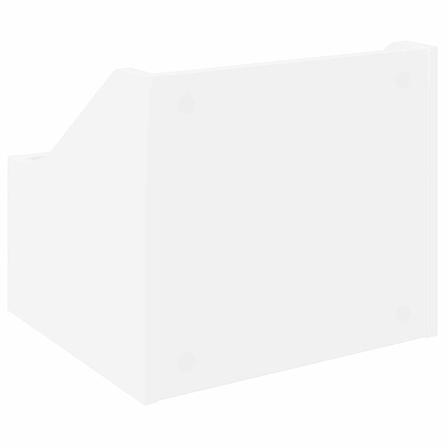 LP Plattenbox Weiß 37 x 33 x 32 cm Holzwerkstoff