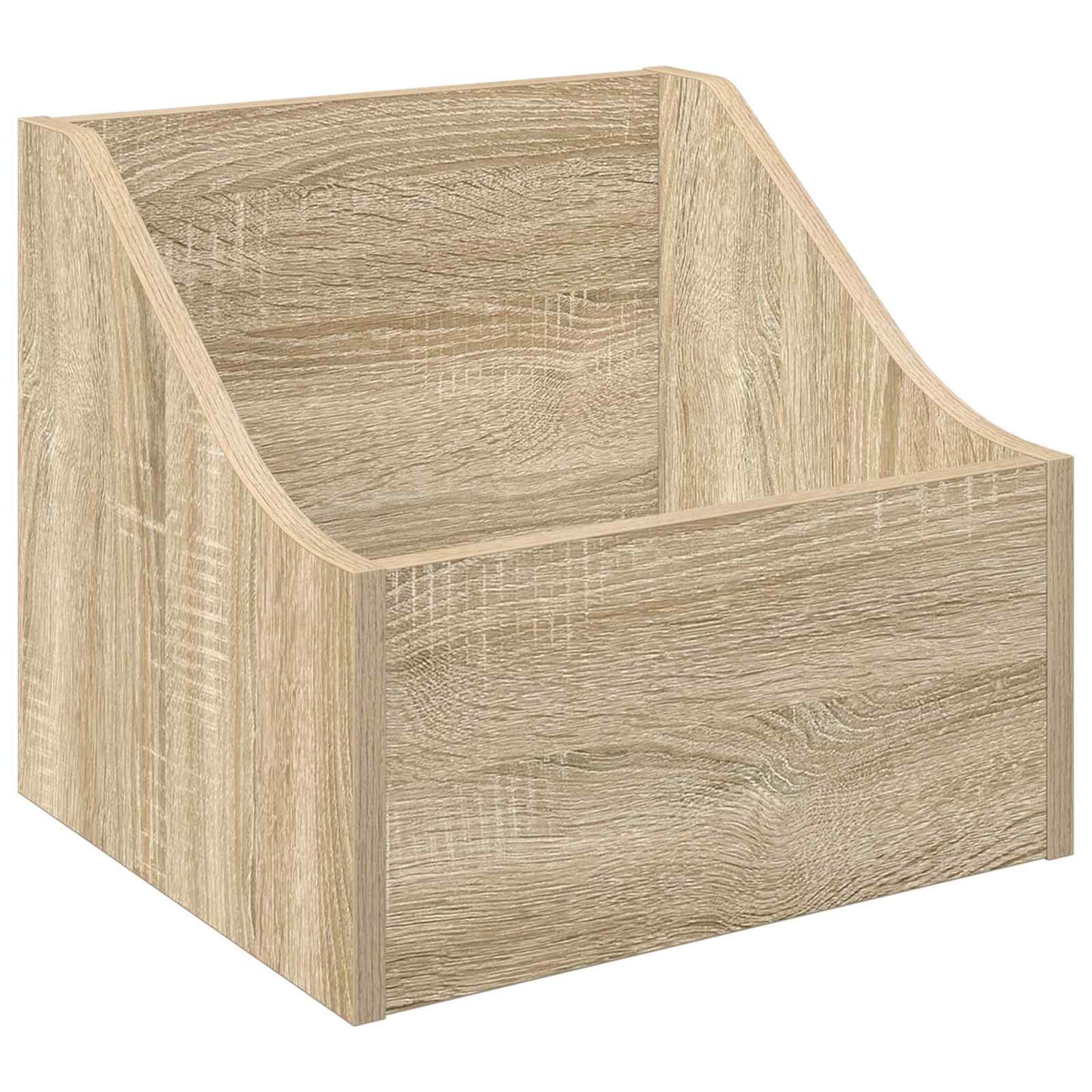 LP Plattenbox Sonoma-Eiche 37 x 33 x 32 cm Holzwerkstoff