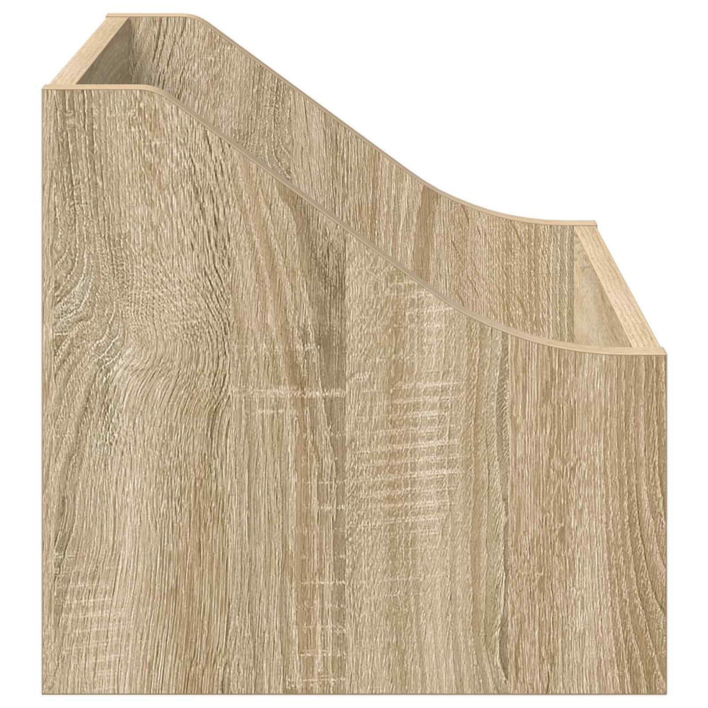 LP Plattenbox Sonoma-Eiche 37 x 33 x 32 cm Holzwerkstoff