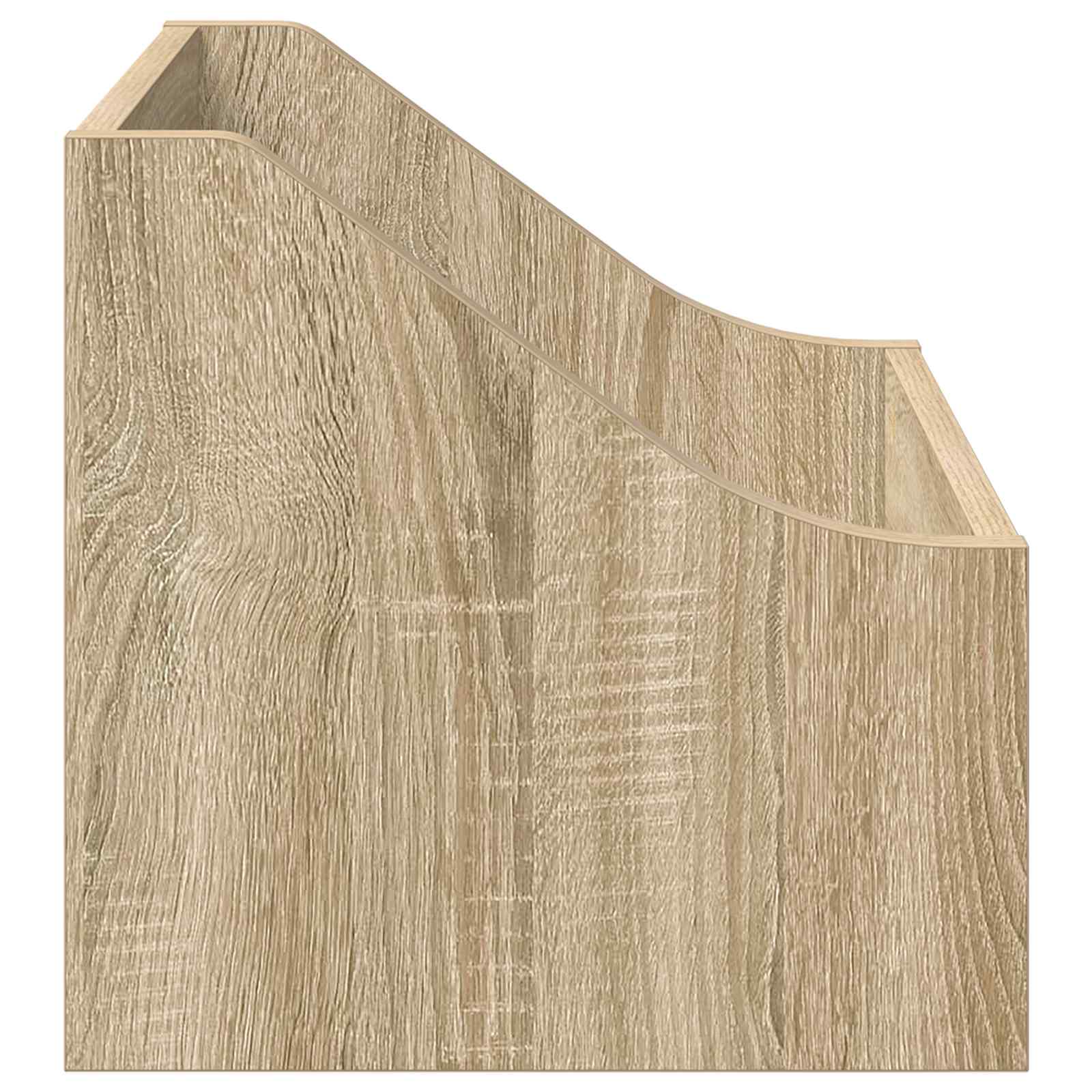 LP Plattenbox Sonoma-Eiche 37 x 33 x 32 cm Holzwerkstoff