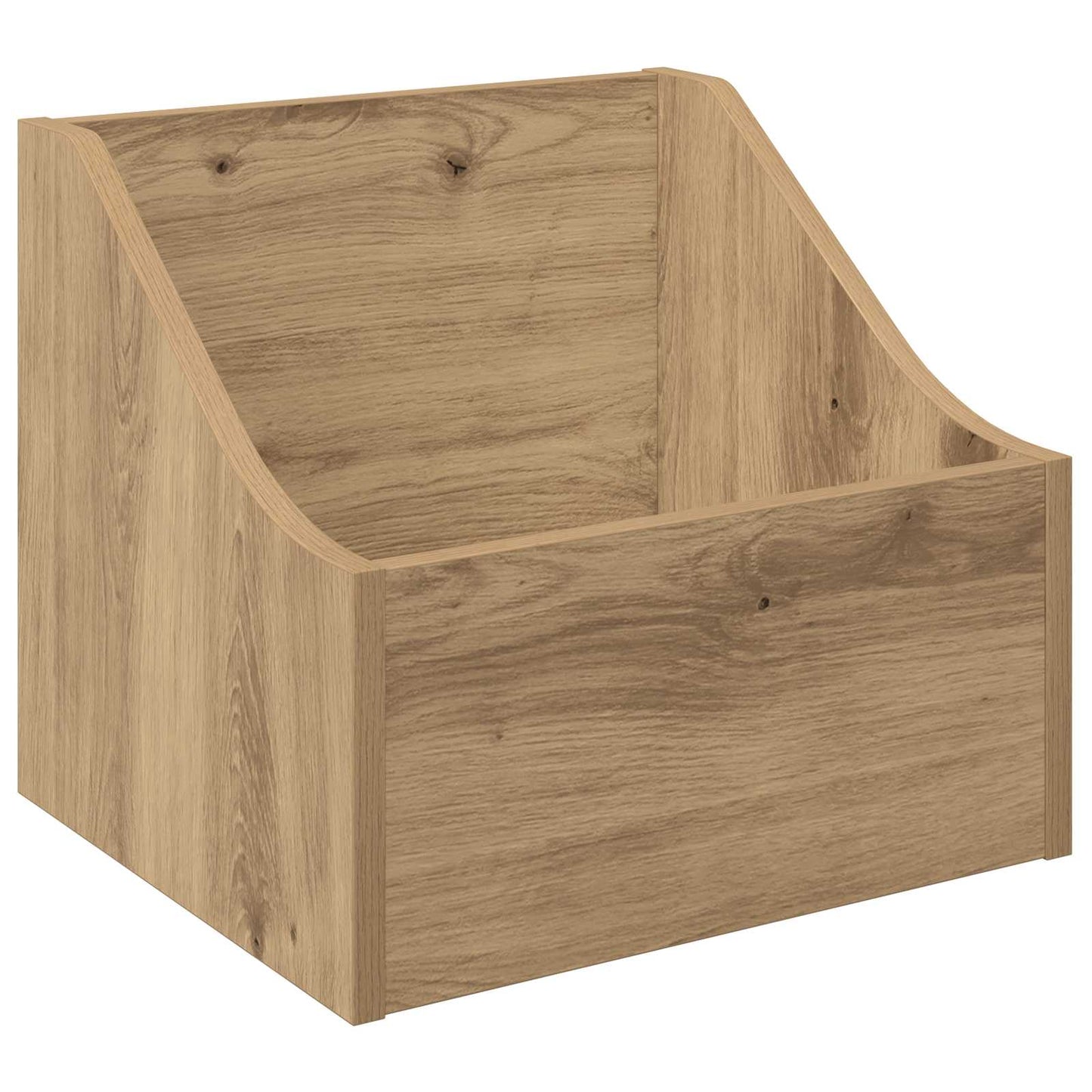 LP Plattenbox Artisan-Eiche 37 x 33 x 32 cm Holzwerkstoff