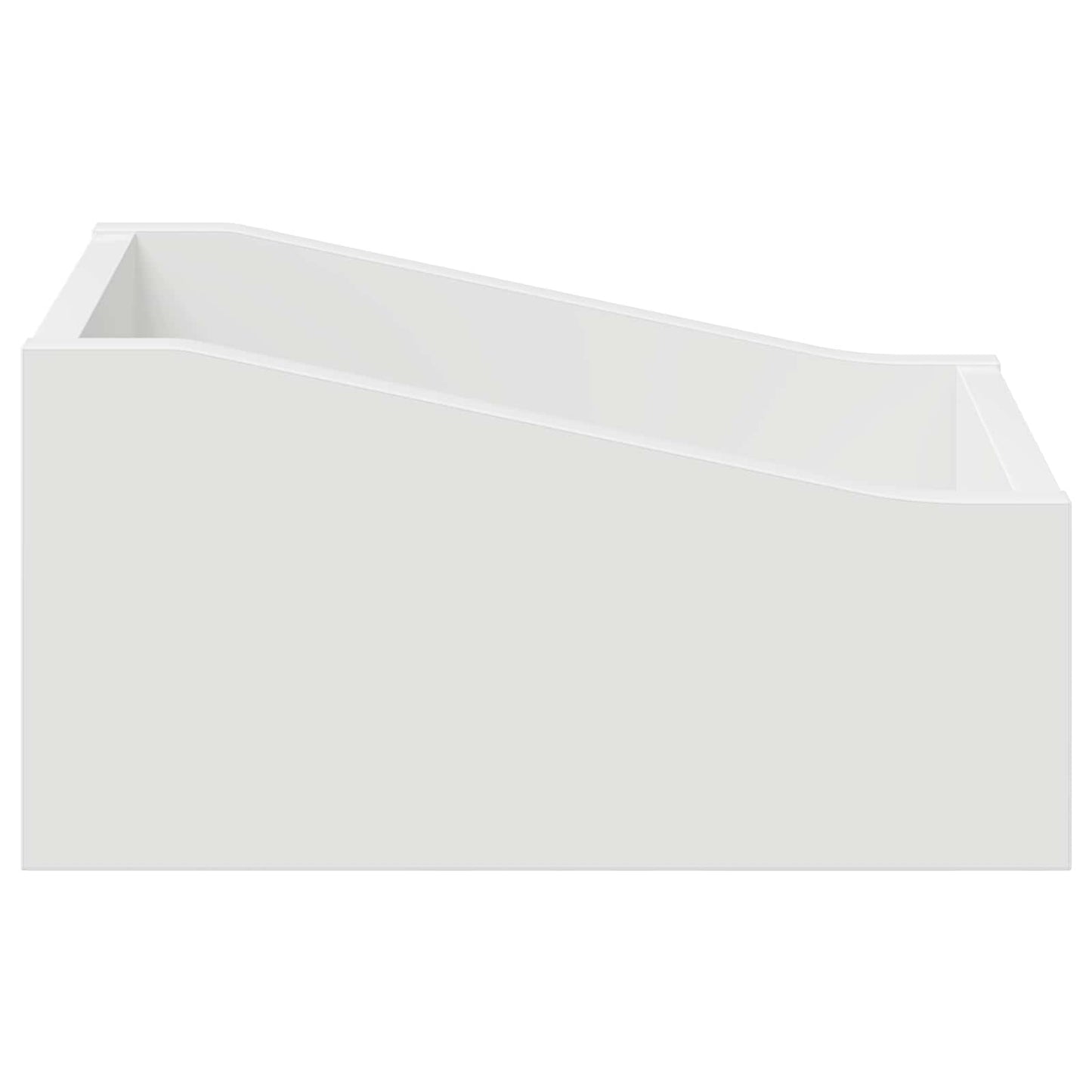 LP Plattenbox 2 Stk. Weiß 23 x 33 x 16 cm Holzwerkstoff