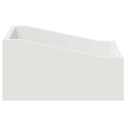 LP Plattenbox 2 Stk. Weiß 23 x 33 x 16 cm Holzwerkstoff