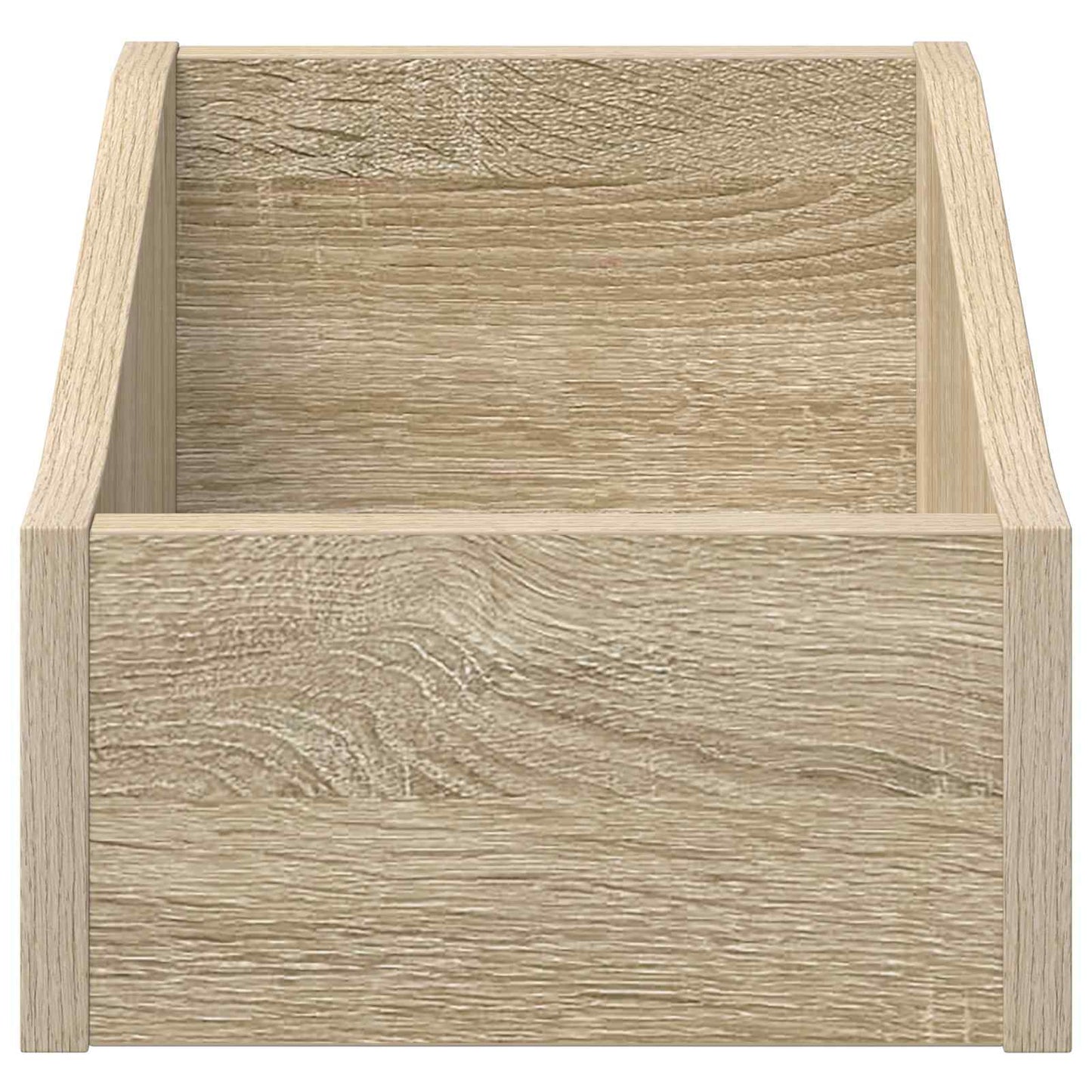 LP Plattenbox 2 Stk. Sonoma-Eiche 23 x 33 x 16 cm Holzwerkstoff