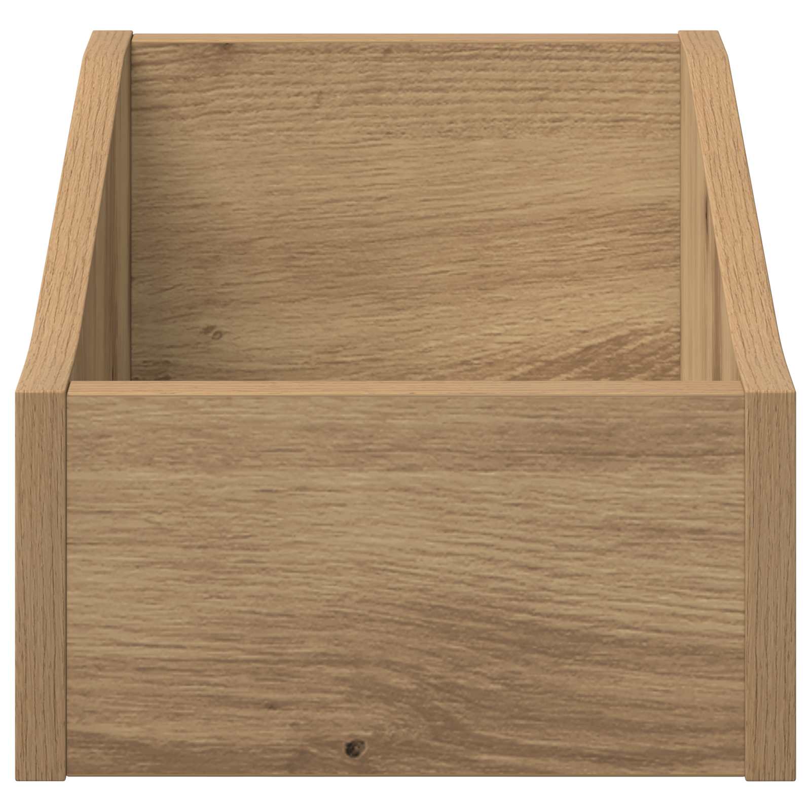 LP Plattenbox Artisan-Eiche 23 x 33 x 16 cm Holzwerkstoff