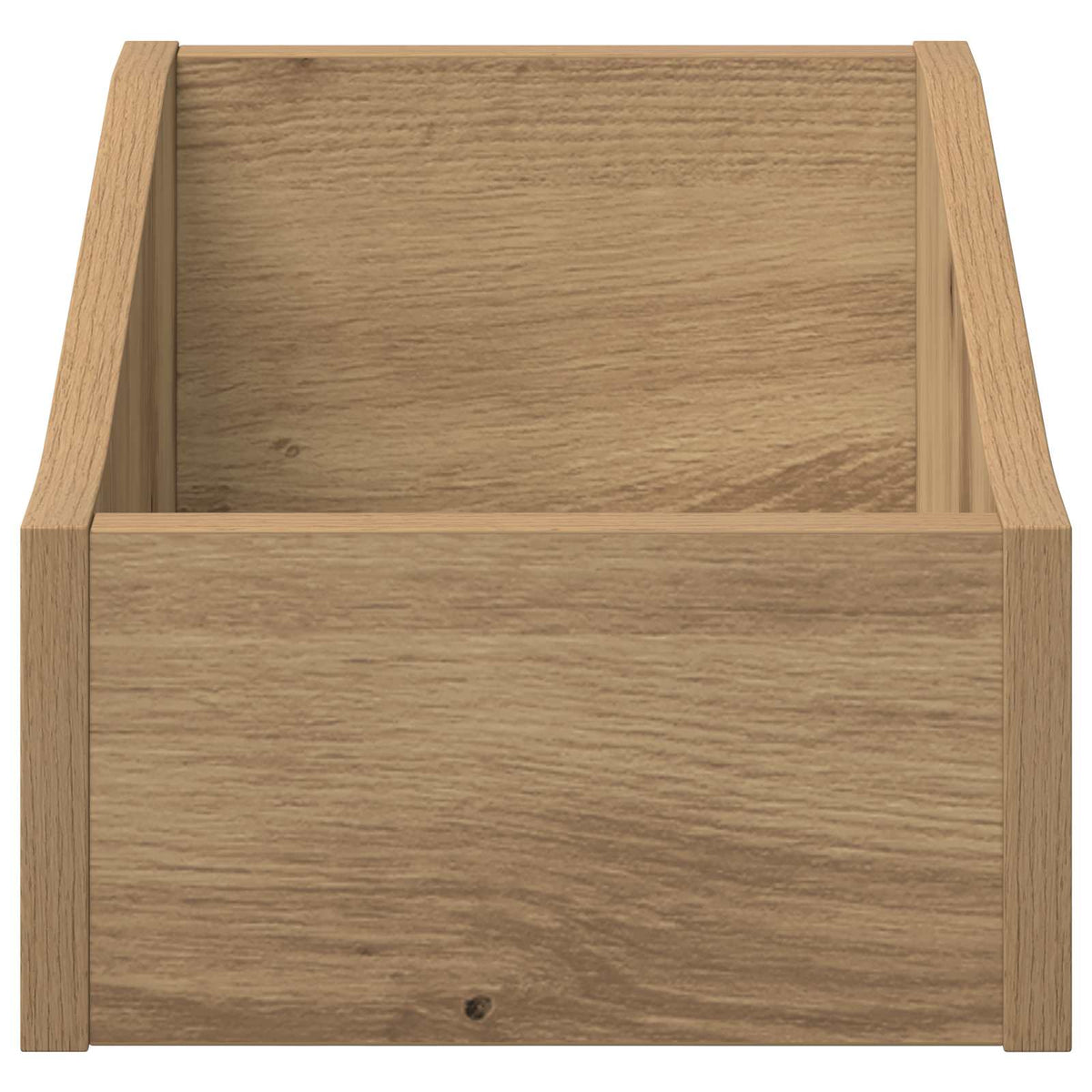LP Plattenbox 2 Stk. Artisan-Eiche 23 x 33 x 16 cm