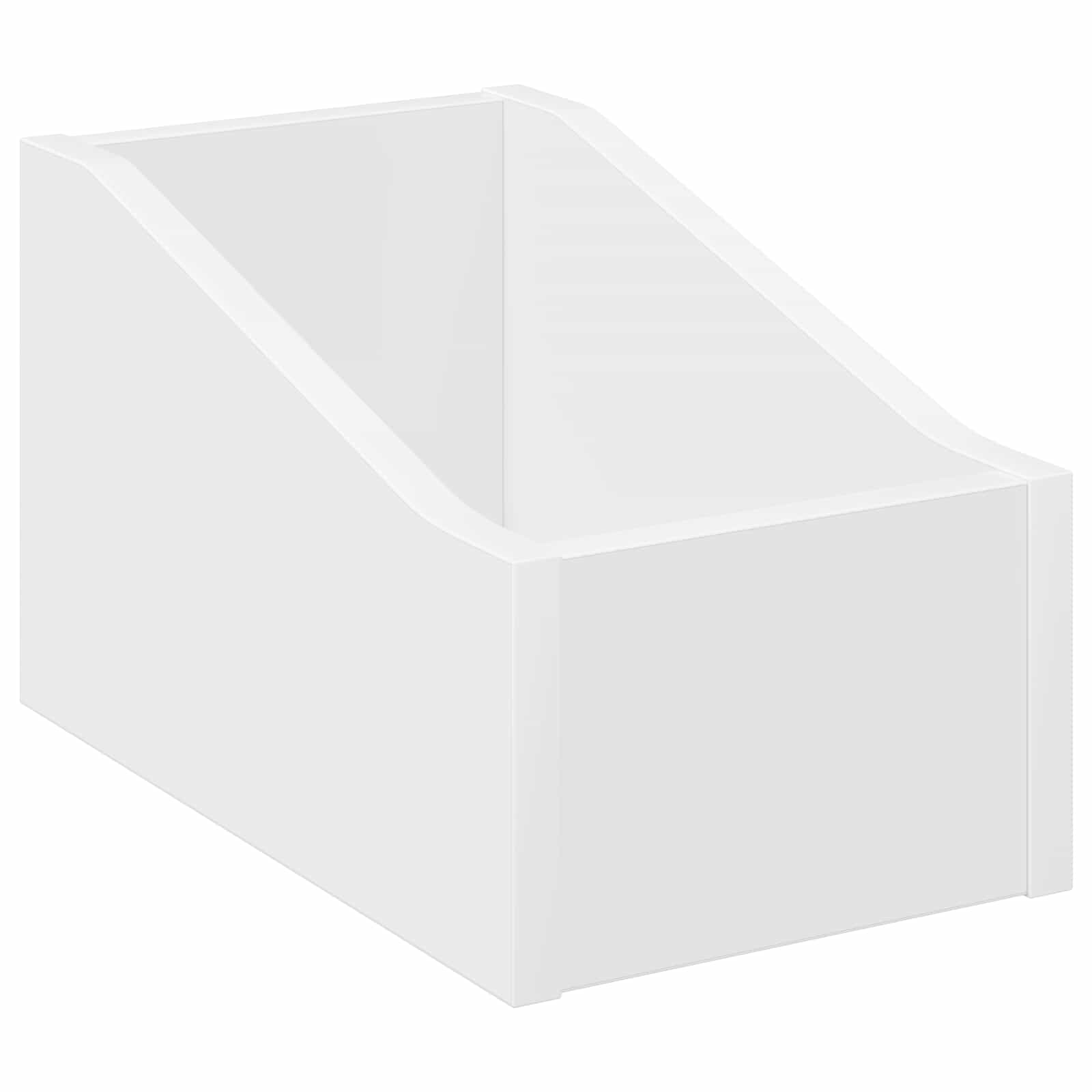 LP Plattenbox Weiß 18 x 32 x 18 cm Holzwerkstoff