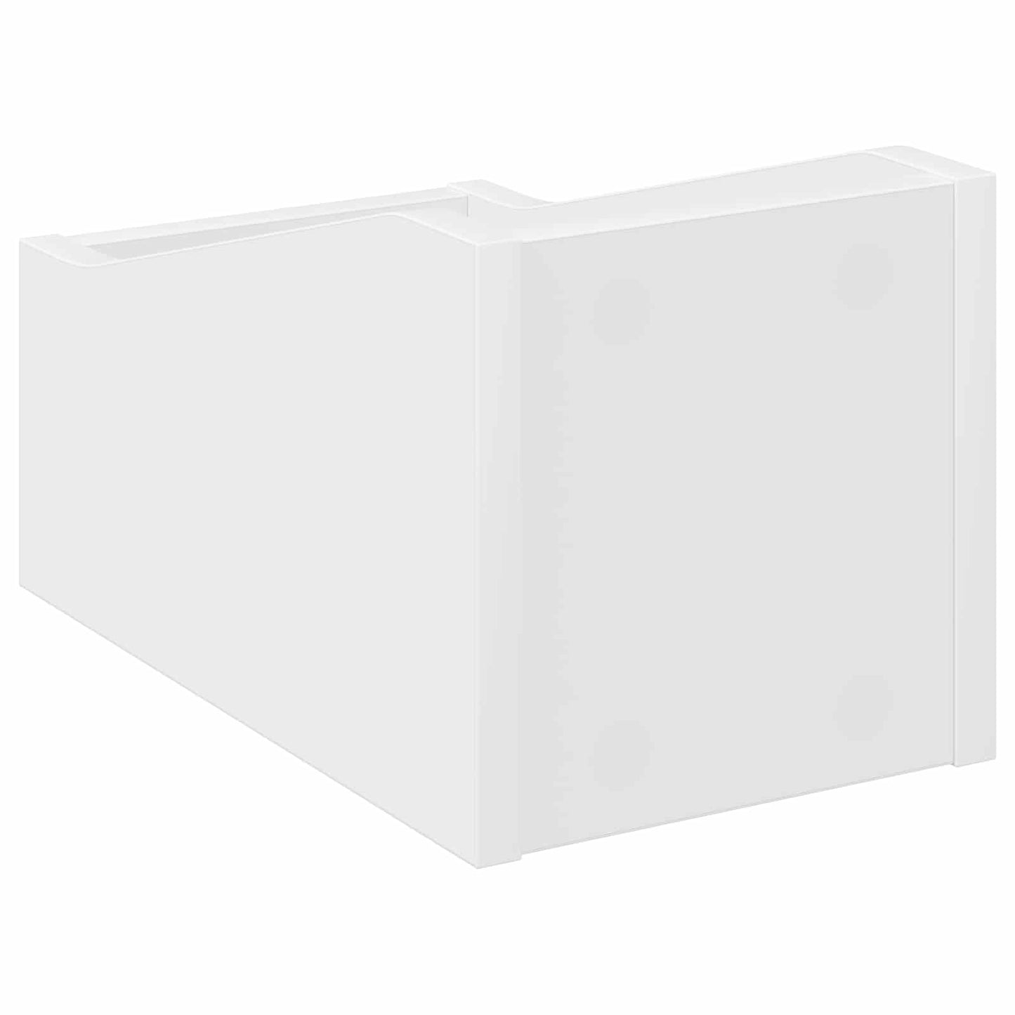 LP Plattenbox Weiß 18 x 32 x 18 cm Holzwerkstoff