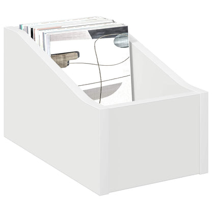 LP Plattenbox Weiß 18 x 32 x 18 cm Holzwerkstoff