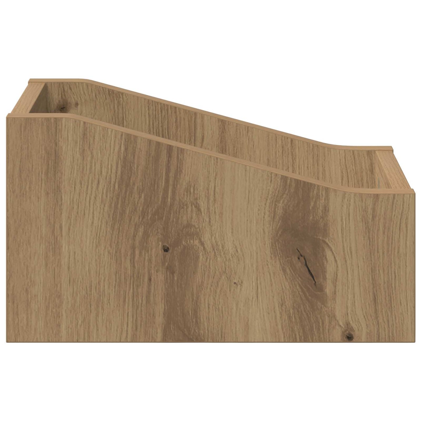 LP Plattenbox Artisan-Eiche 18 x 32 x 18 cm Holzwerkstoff