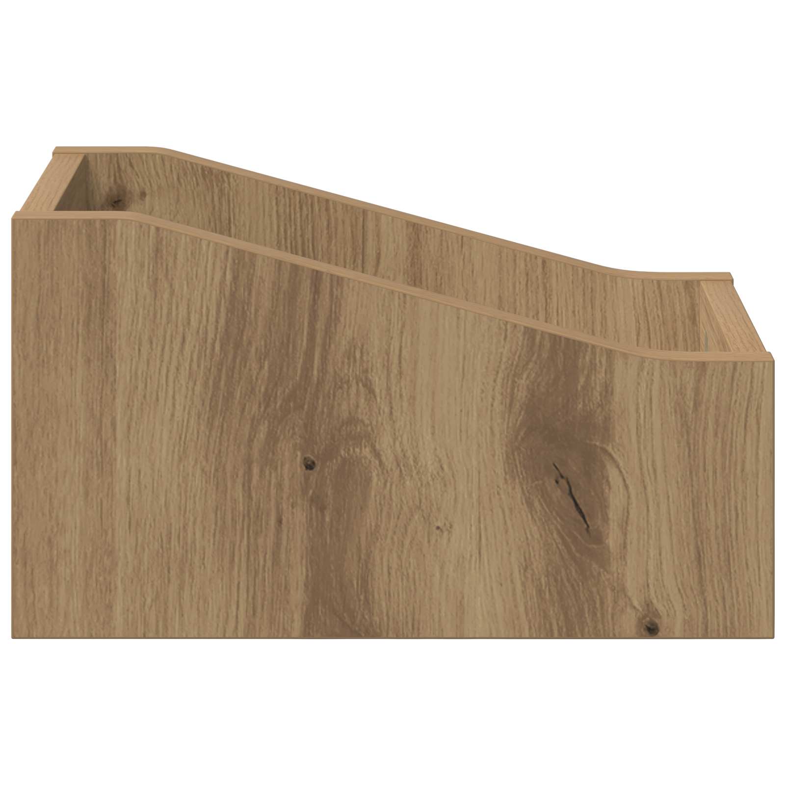 LP Plattenbox Artisan-Eiche 18 x 32 x 18 cm Holzwerkstoff