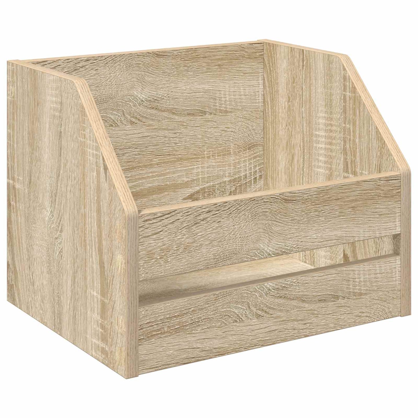 Vinyl Album Box Sonoma-Eiche 38 x 30 x 29 cm Holzwerkstoff