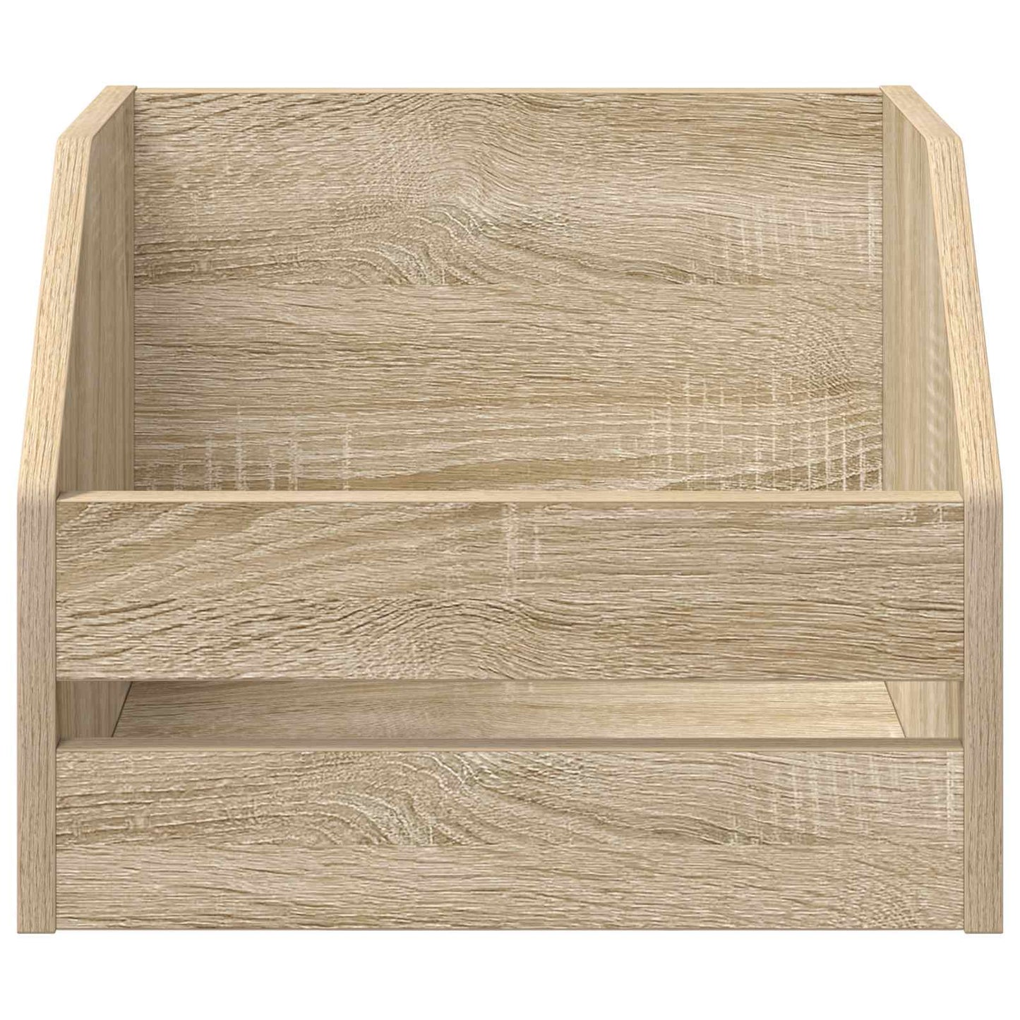 Vinyl Album Box 2 Stk. Sonoma-Eiche 38 x 30 x 29 cm