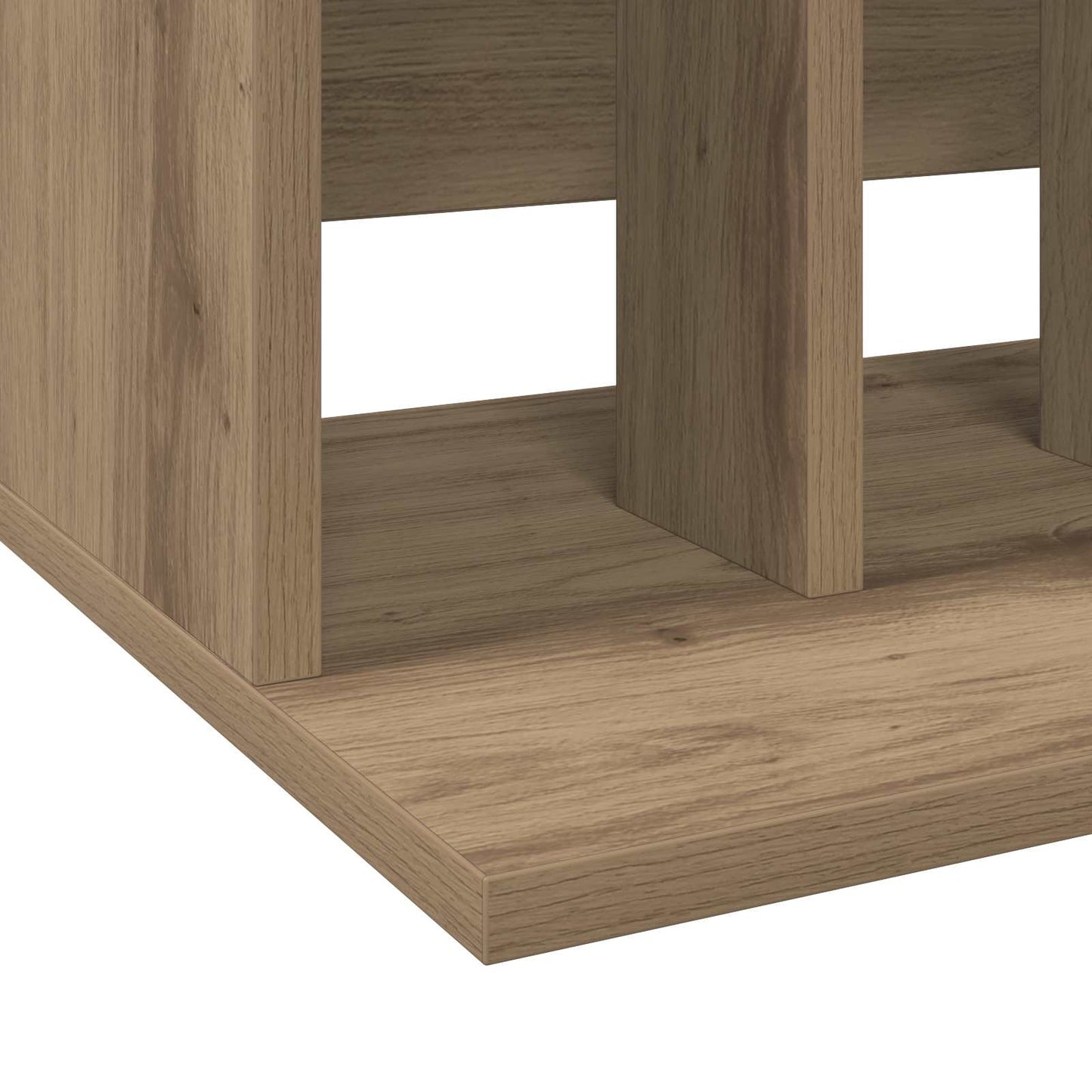Vinyl Plattenaufbewahrung Artisan-Eiche 42 x 33 x 36 cm