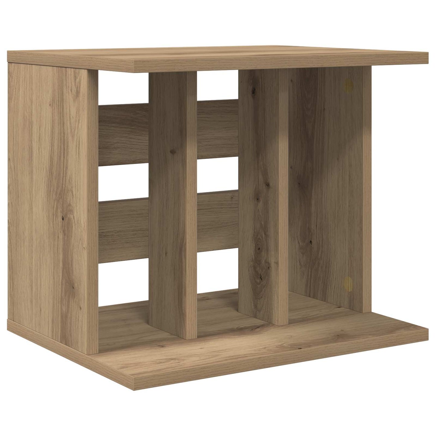 Vinyl Plattenaufbewahrung Artisan-Eiche 42 x 33 x 36 cm