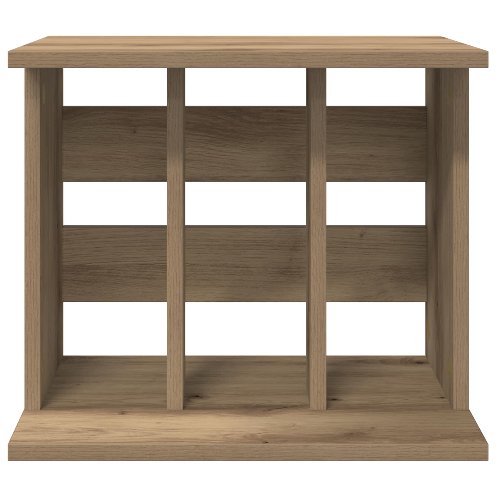 Vinyl Plattenaufbewahrung Artisan-Eiche 42 x 33 x 36 cm