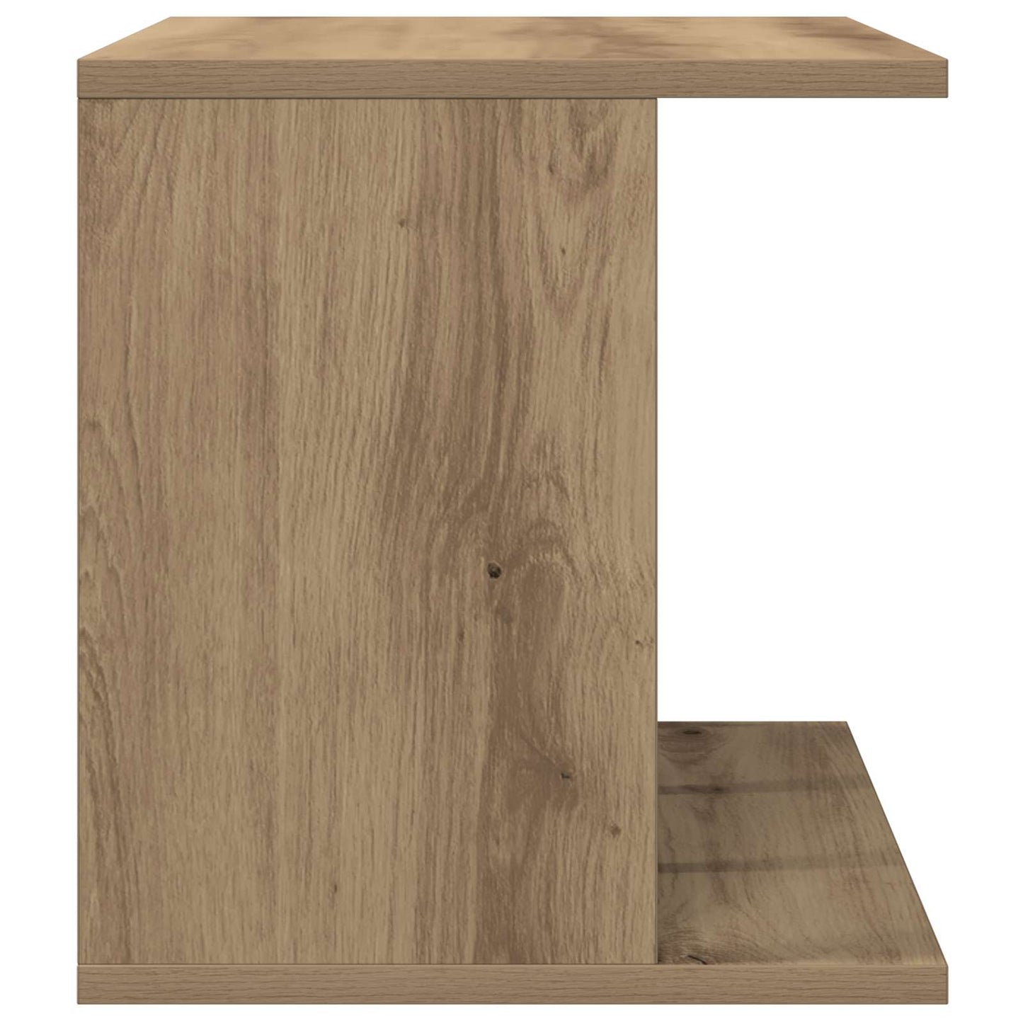 Vinyl Plattenaufbewahrung Artisan-Eiche 42 x 33 x 36 cm