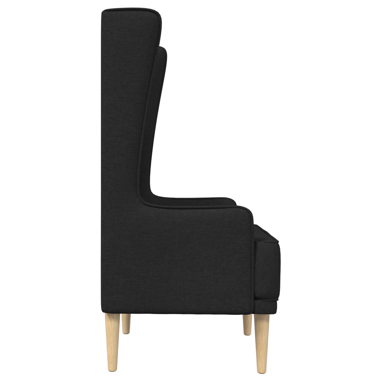 Hochlehner Schwarz Stoff