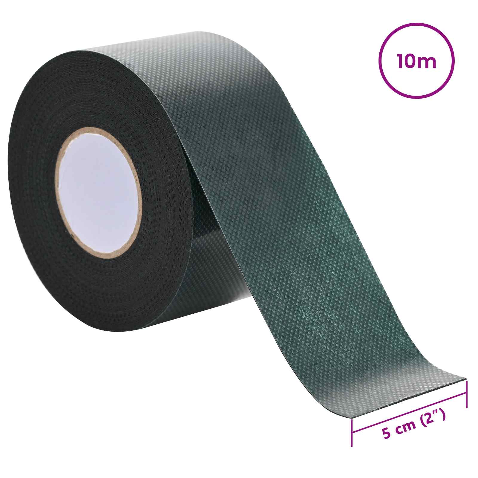 Selbstklebendes Kunstrasenband Grün 5 cm x 10 m Vliesstoff