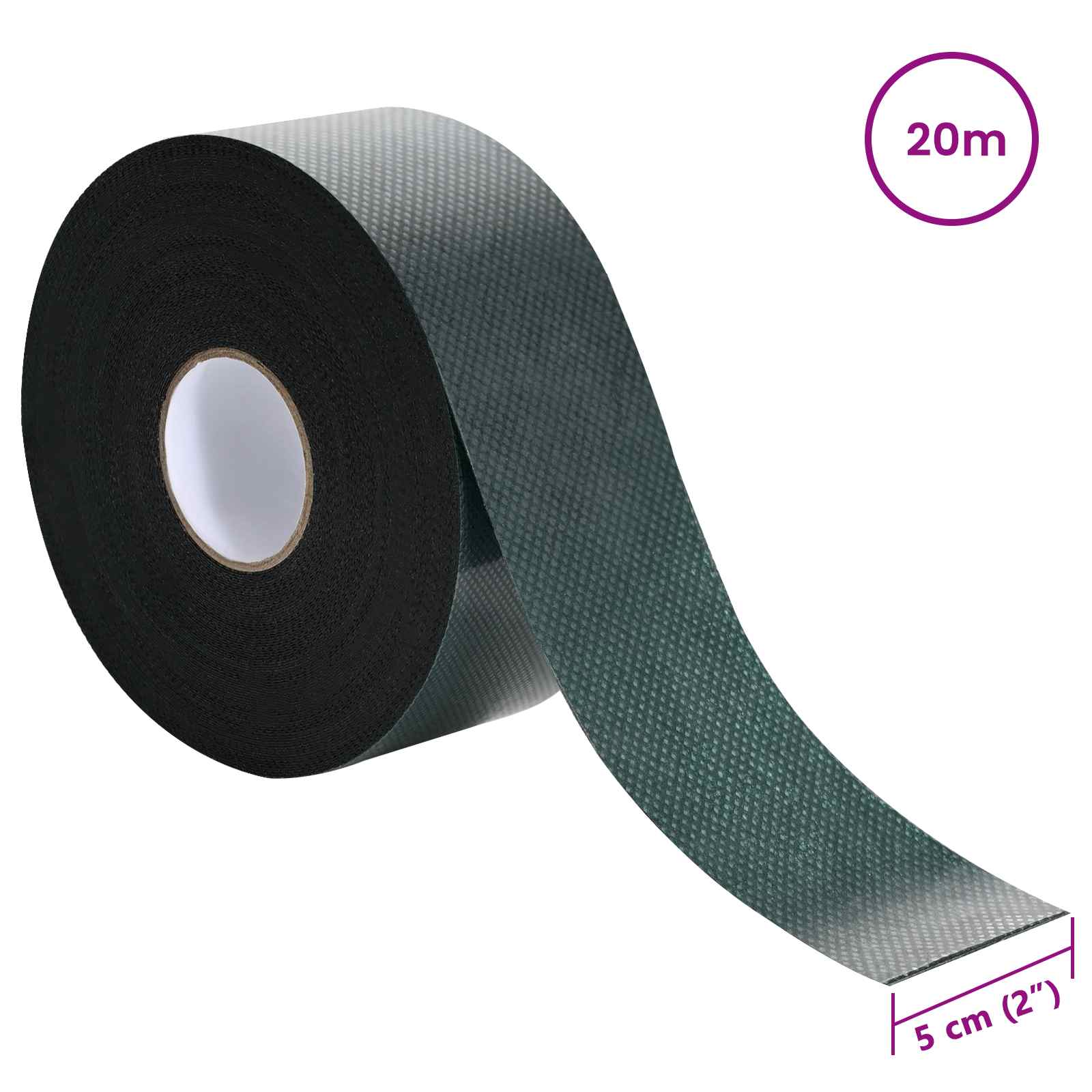 Selbstklebendes Kunstrasenband Grün 20 x 0,05 cm Vliesstoff