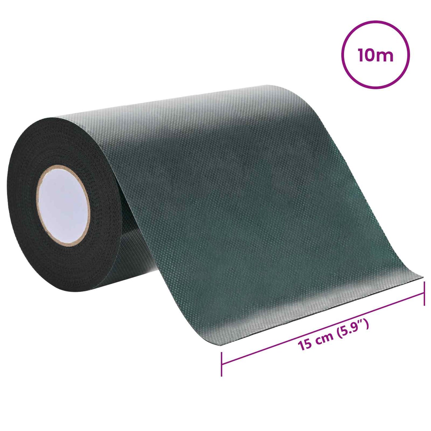 Selbstklebendes Kunstrasenband Grün 15 cm x 10 m Vliesstoff